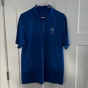 Blue Nike Golf Shirt